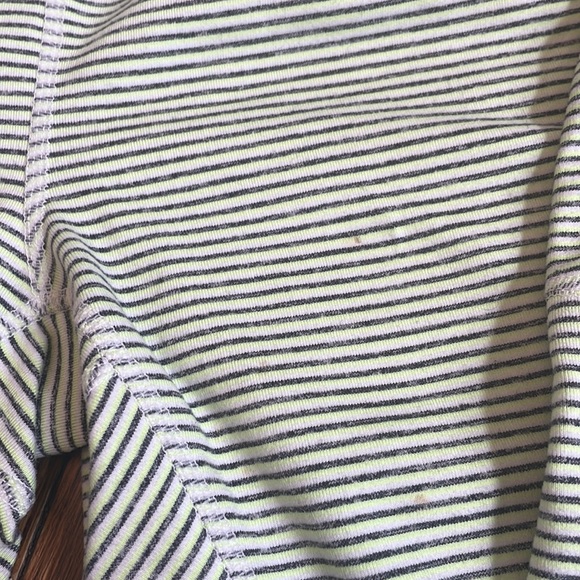 Zella Striped Green Leggings - Picture 4 of 5